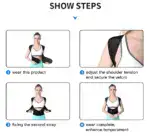 Flexible Back Support Belt for Office, Home, and Gym