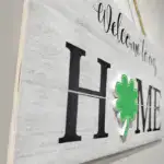 Welcome to My/Our Home - Seasonal Door Hanger, Family Welcome Sign With 7 Interchangeable Pieces - Gifts for Family, New Homeowners