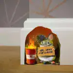 Creative Mouse-Themed Wall Decals for Home Decor