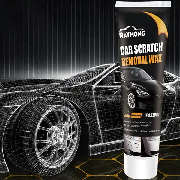 Car repair paste in action