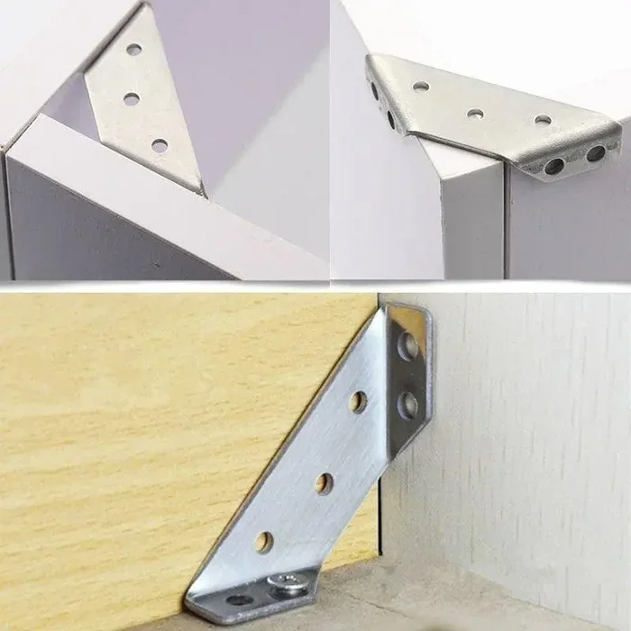 Close-up of furniture connector
