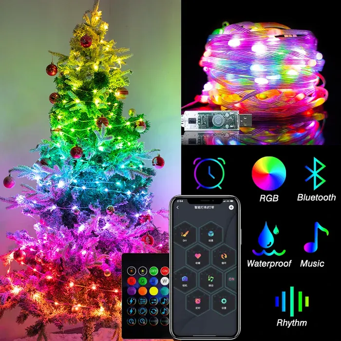 Flexible fairy lights