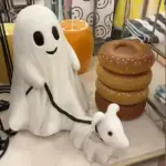 2025 Ghost Walking Dog Statue