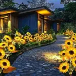 Solar LED Sunflower Garden Lights - Image 2