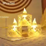 Crystal Flameless Candle Light - Image 8