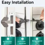 Securagard Portable Travel Door Lock – Compact Stainless Steel Security for Hotels, Airbnbs & Dorms - Image 2