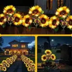 Solar LED Sunflower Garden Lights - Image 3