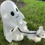 2025 Ghost Walking Dog Statue - Image 4