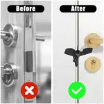 Securagard Portable Travel Door Lock – Compact Stainless Steel Security for Hotels, Airbnbs & Dorms - Image 3