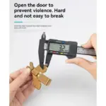 Securagard Portable Travel Door Lock – Compact Stainless Steel Security for Hotels, Airbnbs & Dorms - Image 5