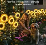 Solar LED Sunflower Garden Lights - Image 9