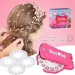Glitter Diamond Styling Tools Hair Gemstone Styling Set