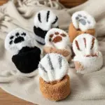 Cat Claw Socks – Cute, Cozy & Purr-fectly Warm Plush Fleece Socks - Image 2