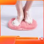Silicone Shower Foot Scrubber Mat - Image 9