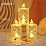 Crystal Flameless Candle Light Set - Image 12