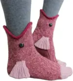 🐊 3D Knitted Crocodile Socks - Image 5