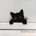 Metal Cat Door Topper – Reversible Decorative Cat Silhouette for Doors & Shelves - Image 7