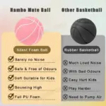 Silent Basketball – Practice Dribbling Anytime, Anywhere Without Noise! - Image 5