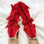 🐊 3D Knitted Crocodile Socks - Image 6