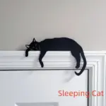 Metal Cat Door Topper – Reversible Decorative Cat Silhouette for Doors & Shelves - Image 8