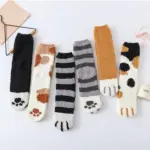 Cat Claw Socks – Cute, Cozy & Purr-fectly Warm Plush Fleece Socks - Image 3