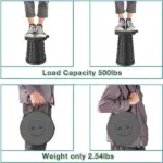 Upgraded Heavy-Duty Collapsible Portable Stool - Image 3