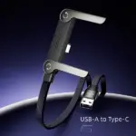 2-in-1 Invisible Holder Charger Cable – 240W Fast Charging Cable with Built-In Foldable Phone Stand - Image 13