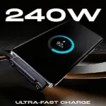 2-in-1 Invisible Holder Charger Cable – 240W Fast Charging Cable with Built-In Foldable Phone Stand - Image 2